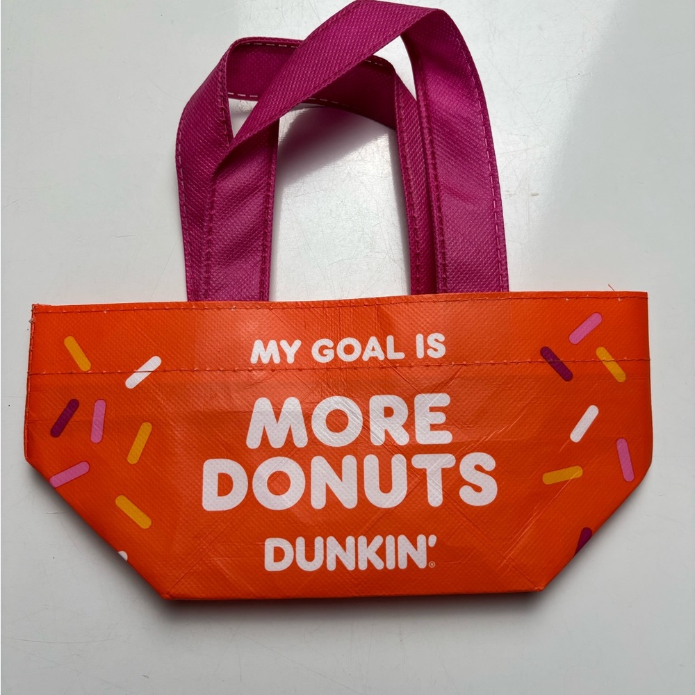 Dunkin Mini Tote Bag Pink Limited Edition‎